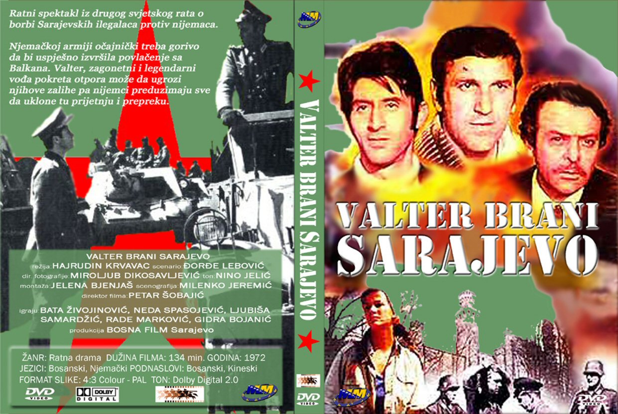 Click to view full size image -  DVD Cover - V - DVD - VALTER BRANI SARAJEVO - DVD - VALTER BRANI SARAJEVO.jpg