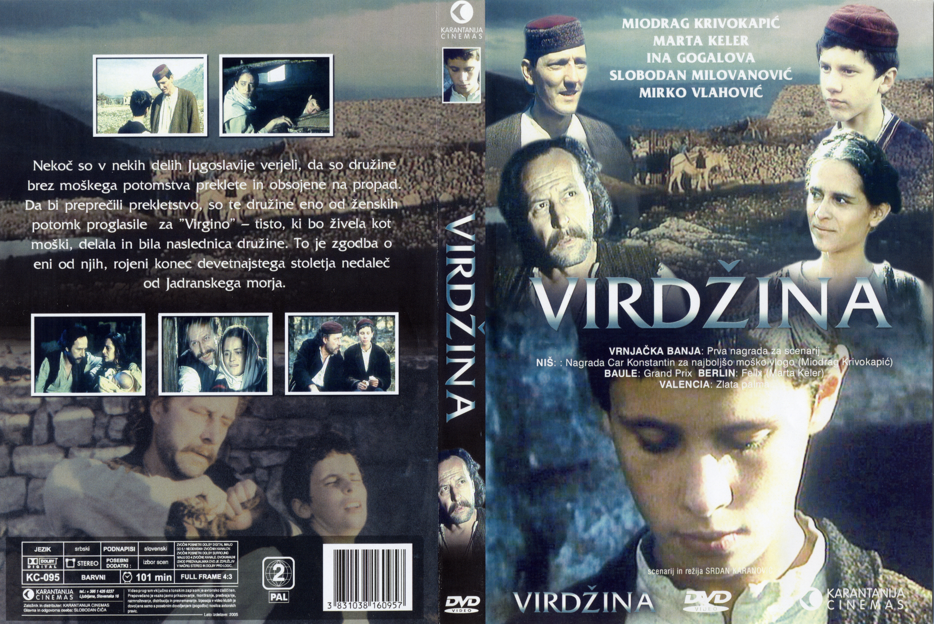 Click to view full size image -  DVD Cover - V - DVD - VIRDZINA - DVD - VIRDZINA.jpg