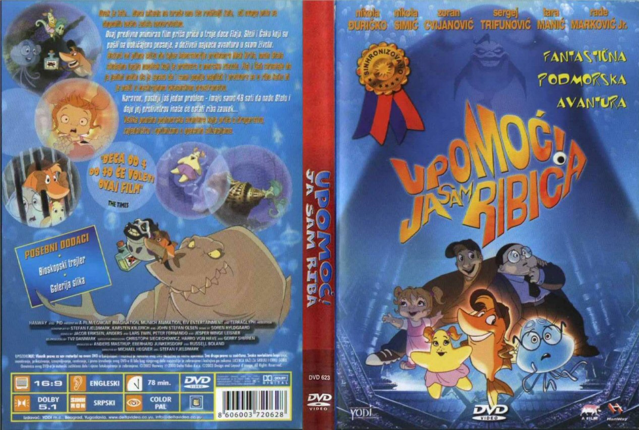 Click to view full size image -  DVD Cover - U - DVD - UPOMOC JA SAM RIBICA - DVD - UPOMOC JA SAM RIBICA.jpg