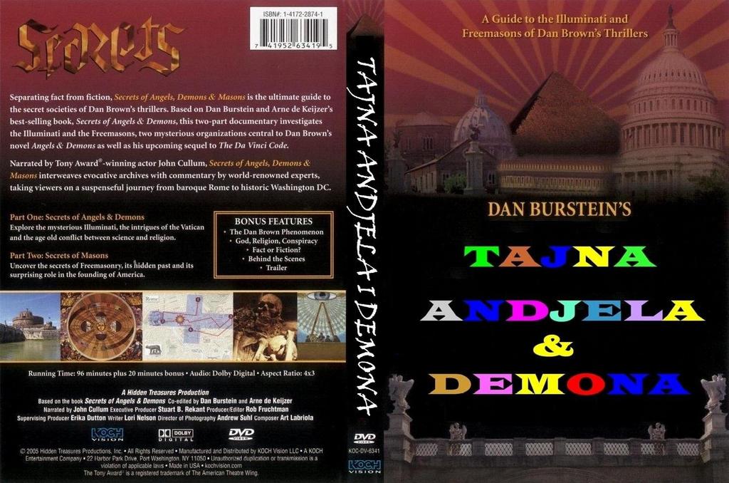 Click to view full size image -  DVD Cover - T - DVD - TAJNA ANDJELA I DEMONA - DVD - TAJNA ANDJELA I DEMONA.jpg