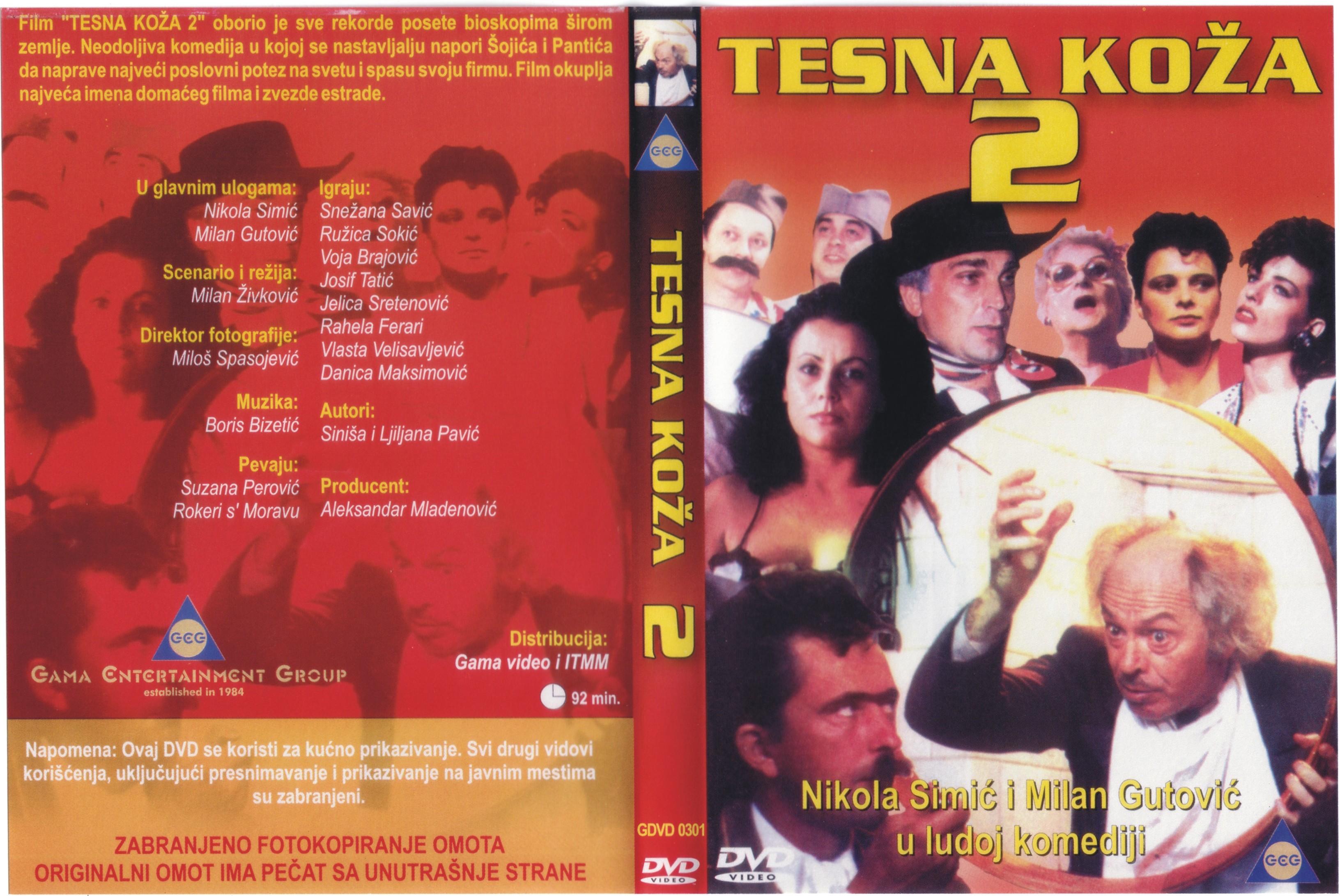 Click to view full size image -  DVD Cover - T - DVD - TESNA KOZA 2 - DVD - TESNA KOZA 2.jpg