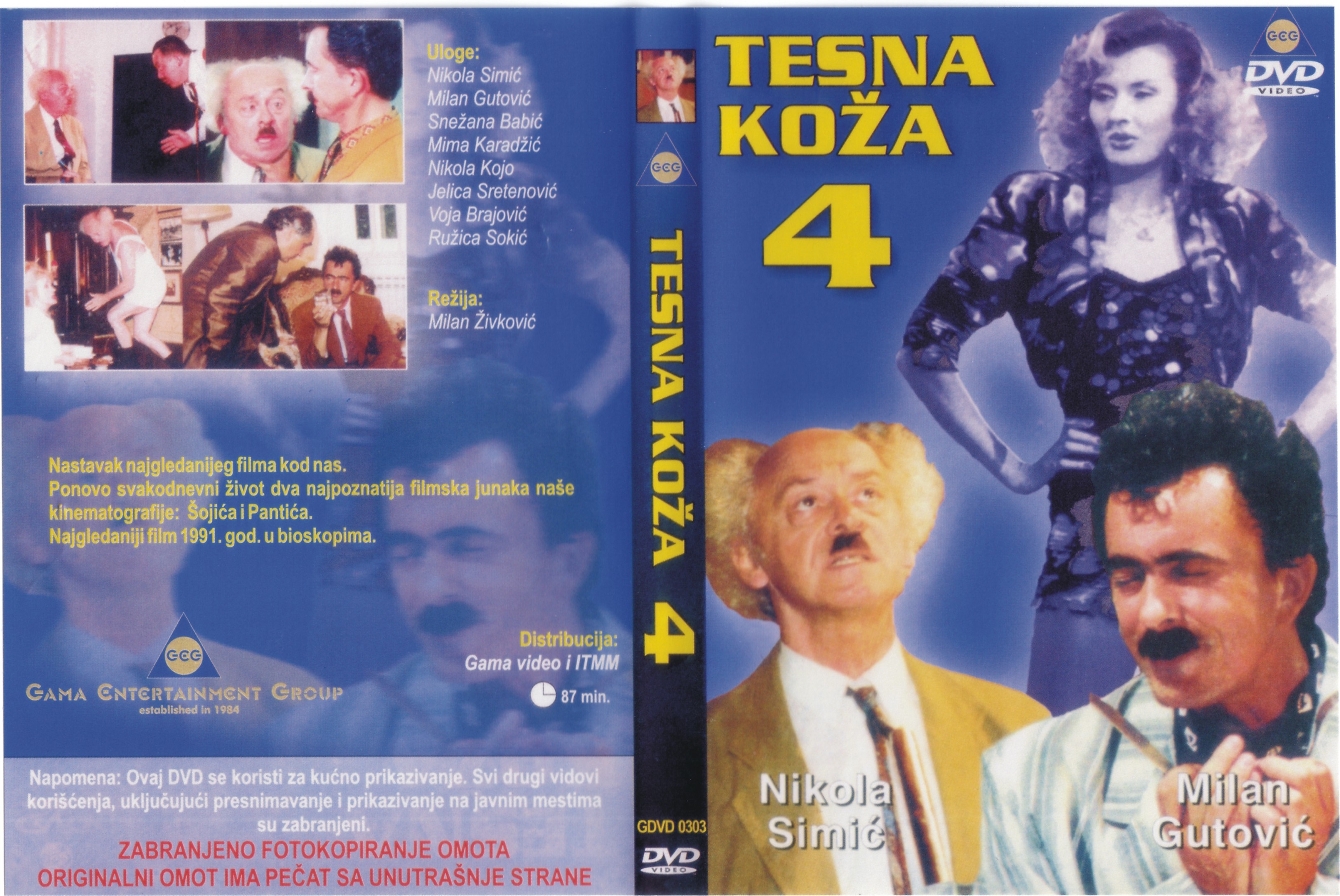 Click to view full size image -  DVD Cover - T - DVD - TESNA KOZA 4 - DVD - TESNA KOZA 4.jpg