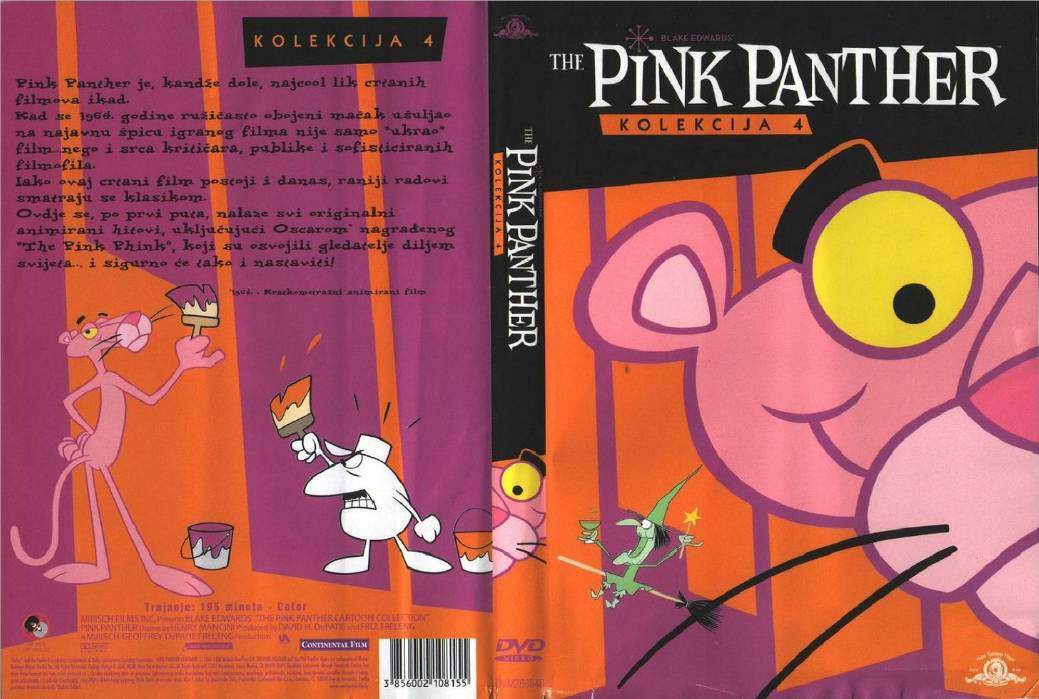 Click to view full size image -  DVD Cover - T - DVD - THE PINK PANTHER CARTOON COLLECTION VOLUMEN 4 - DVD - THE PINK PANTHER CARTOON COLLECTION VOLUMEN 4.jpg