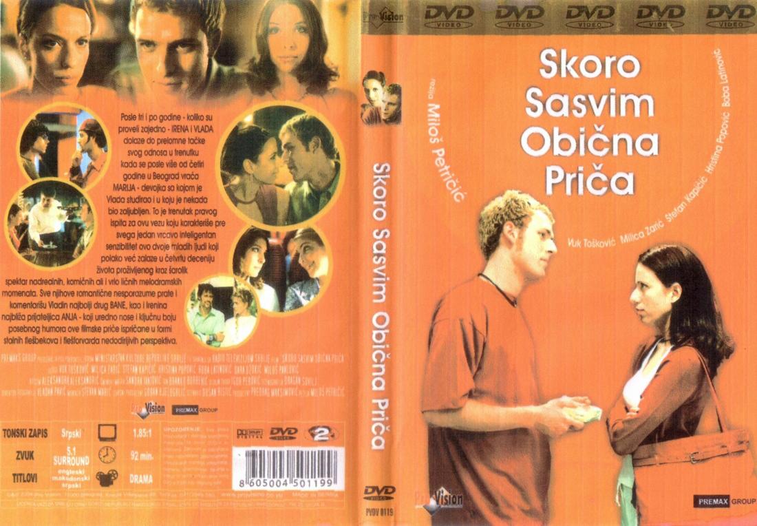 Click to view full size image -  DVD Cover - S - DVD - SASVIM OBICNA PRICA - DVD - SASVIM OBICNA PRICA.jpg