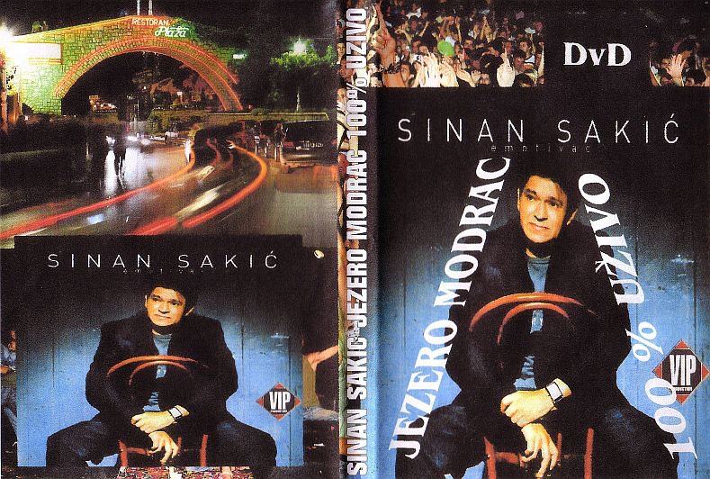 Click to view full size image -  DVD Cover - S - DVD - SINAN SAKIC JEZERO MODRAC - DVD - SINAN SAKIC JEZERO MODRAC.jpg