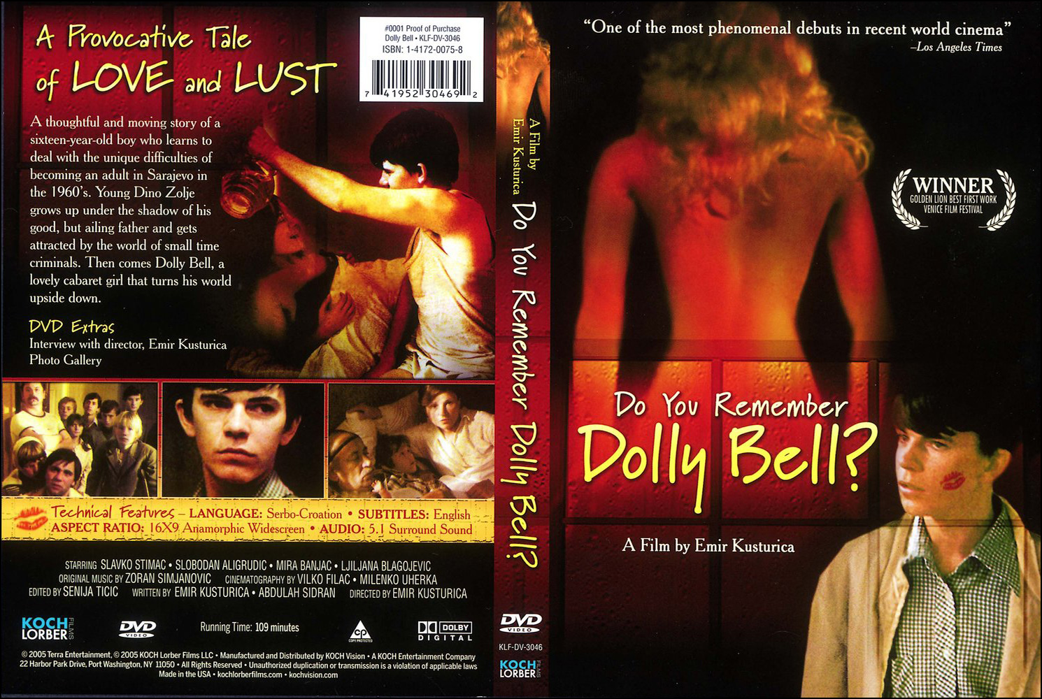 Click to view full size image -  DVD Cover - S - DVD - SJECAS LI SE DOLLY BELL - ENG - DVD - SJECAS LI SE DOLLY BELL - ENG.jpg