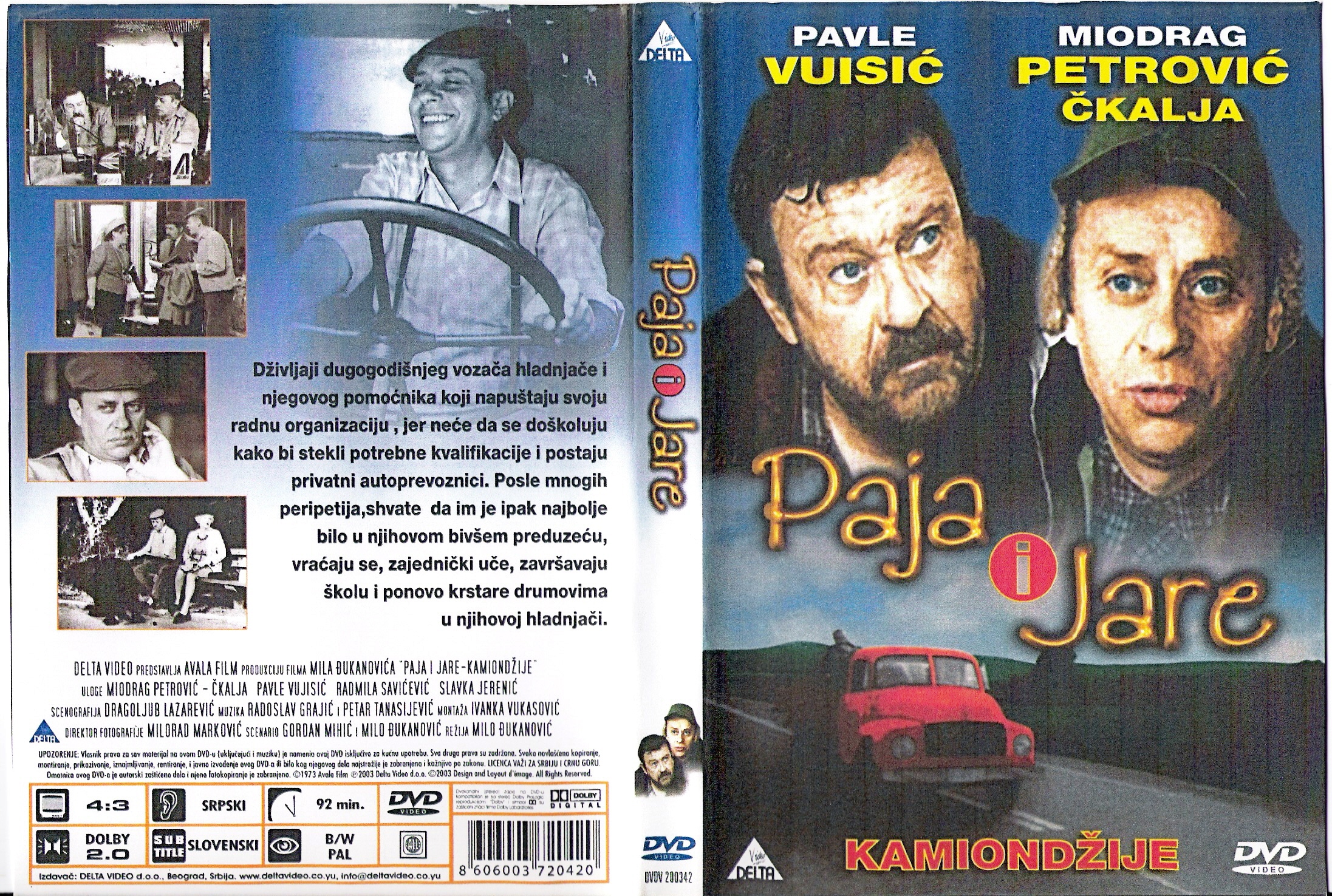 Click to view full size image -  DVD Cover - P - DVD - PAJA I JARE - DVD - PAJA I JARE.jpg