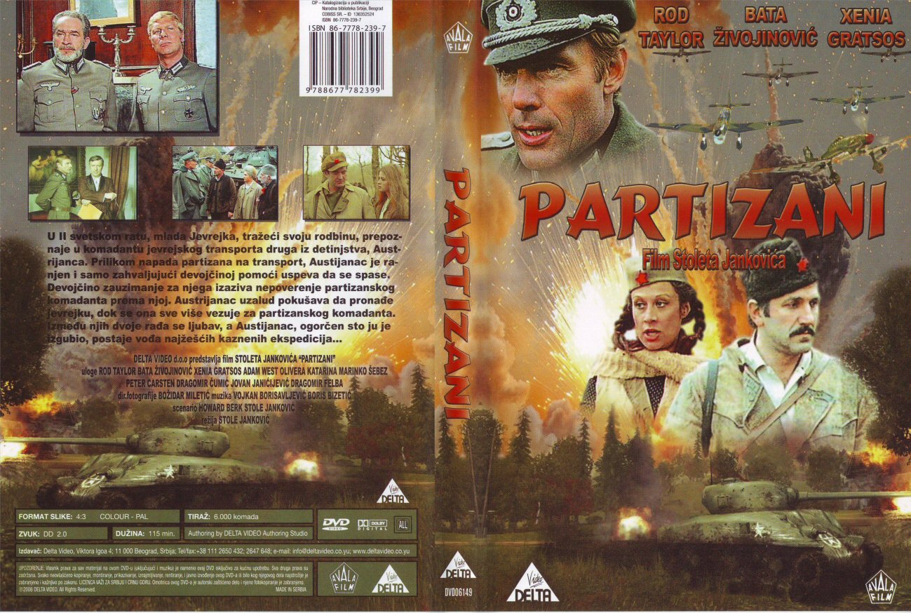 Click to view full size image -  DVD Cover - P - DVD - PARTIZANI - DVD - PARTIZANI.jpg