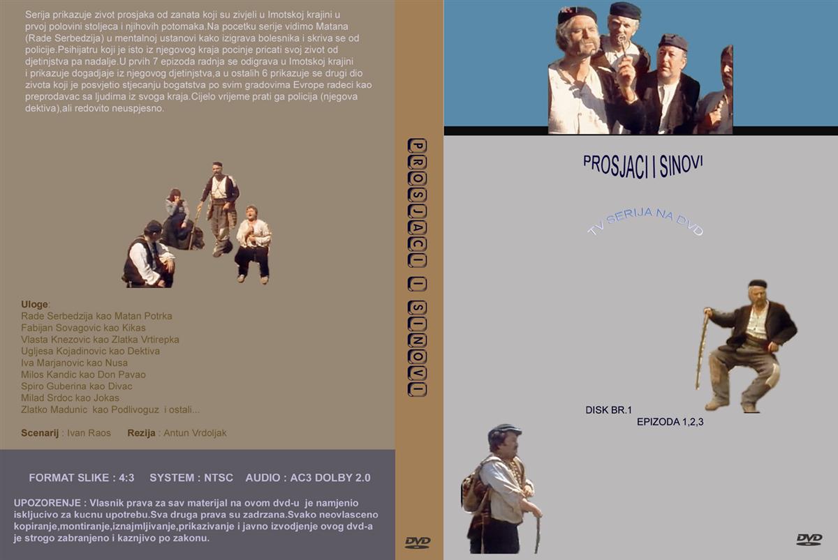 Click to view full size image -  DVD Cover - P - DVD - PROSJACI I SINOVI - DVD - PROSJACI I SINOVI.jpg