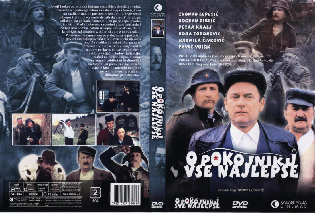 Click to view full size image -  DVD Cover - O - DVD - O POKOJNIKU SVE NAJLEPSE - SLO - DVD - O POKOJNIKU SVE NAJLEPSE - SLO.jpg