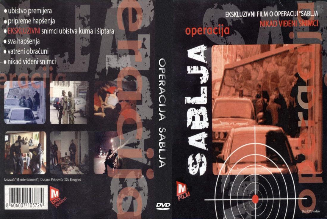 Click to view full size image -  DVD Cover - O - DVD - OPERACIJA SABLJA - DVD - OPERACIJA SABLJA.jpg