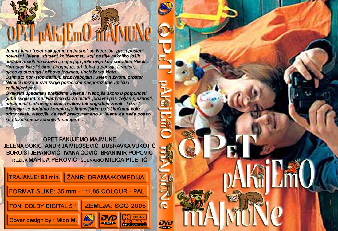 Click to view full size image -  DVD Cover - O - DVD - OPET PAKUJEMO MAJMUNE - DVD - OPET PAKUJEMO MAJMUNE.jpg