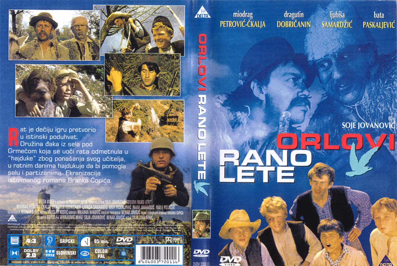 Click to view full size image -  DVD Cover - O - DVD - ORLOVI RANO LETE - DVD - ORLOVI RANO LETE.jpg