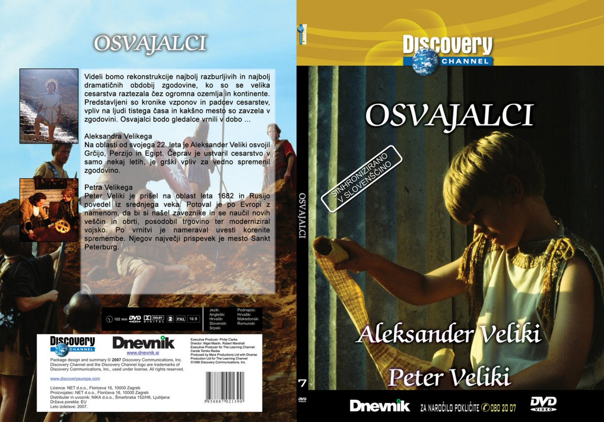 Click to view full size image -  DVD Cover - O - DVD - OSVAJACI - DVD - OSVAJACI.jpg