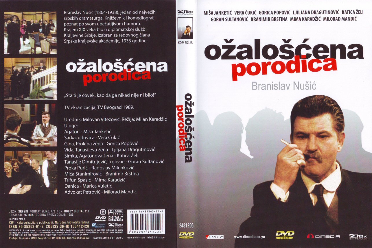 Click to view full size image -  DVD Cover - O - DVD - OZALOSCENA PORODICA - DVD - OZALOSCENA PORODICA.jpg