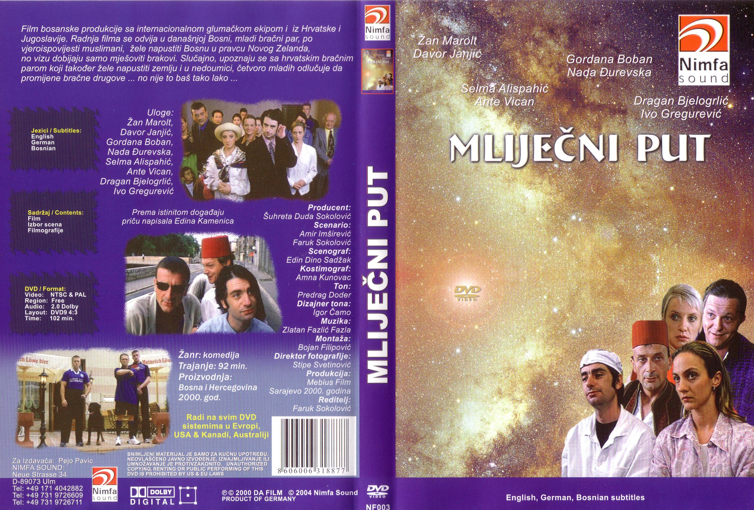 Click to view full size image -  DVD Cover - M - DVD - MLIJECNI PUT - DVD - MLIJECNI PUT.JPG