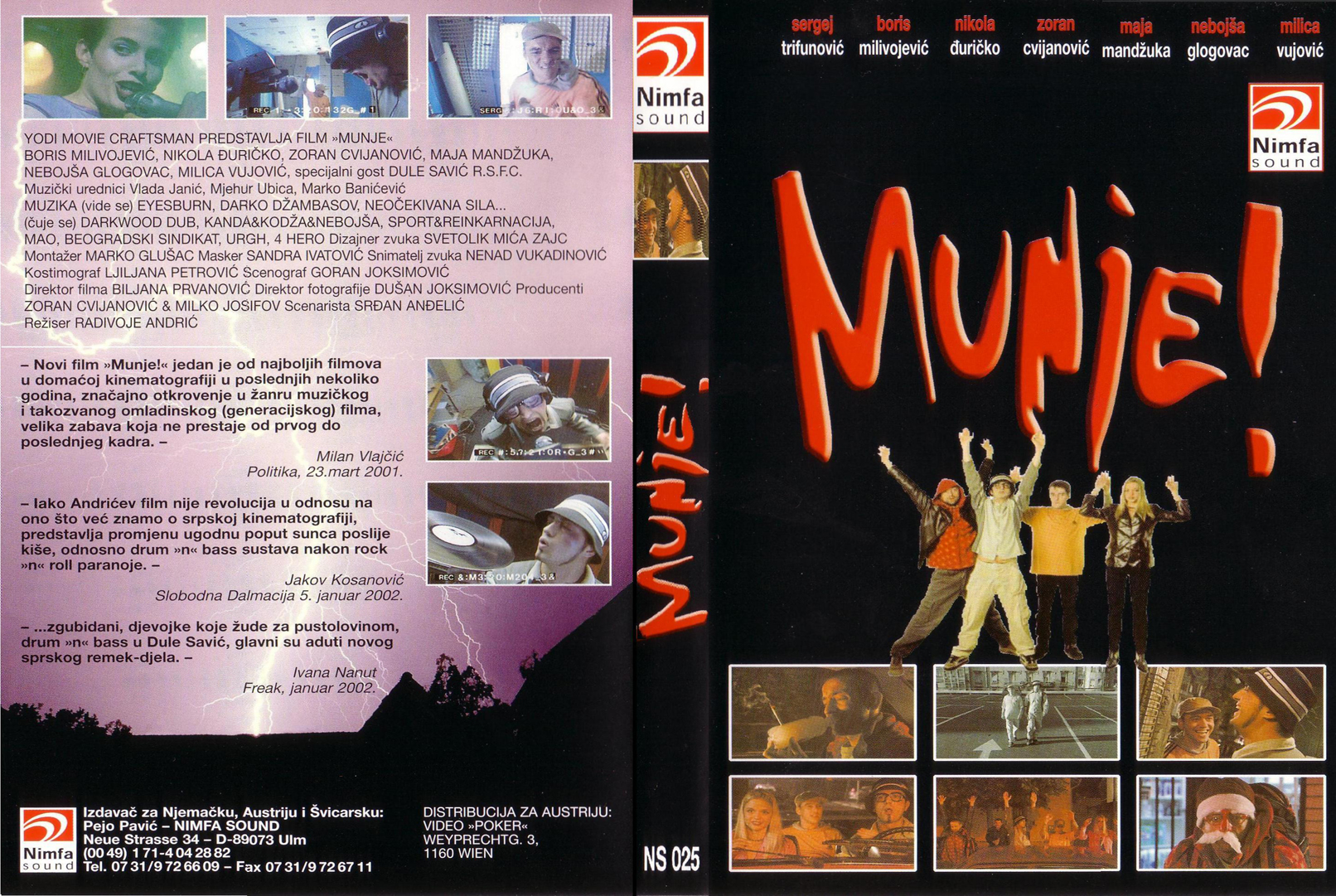 Click to view full size image -  DVD Cover - M - DVD - MUNJE 1 - DVD - MUNJE 1.jpg