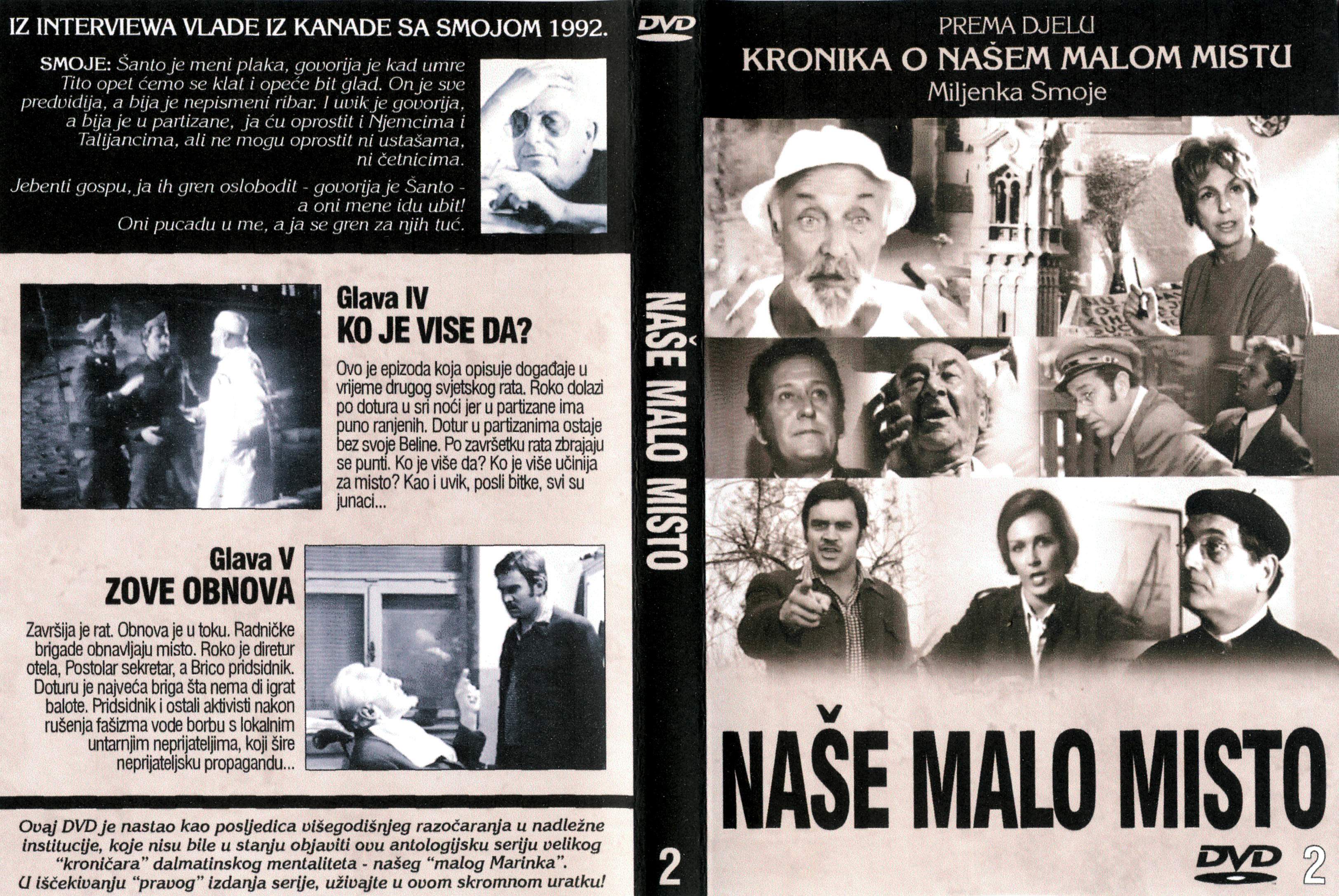 Click to view full size image -  DVD Cover - N - DVD - NASE MALO MISTO 2 - DVD - NASE MALO MISTO 2.jpg