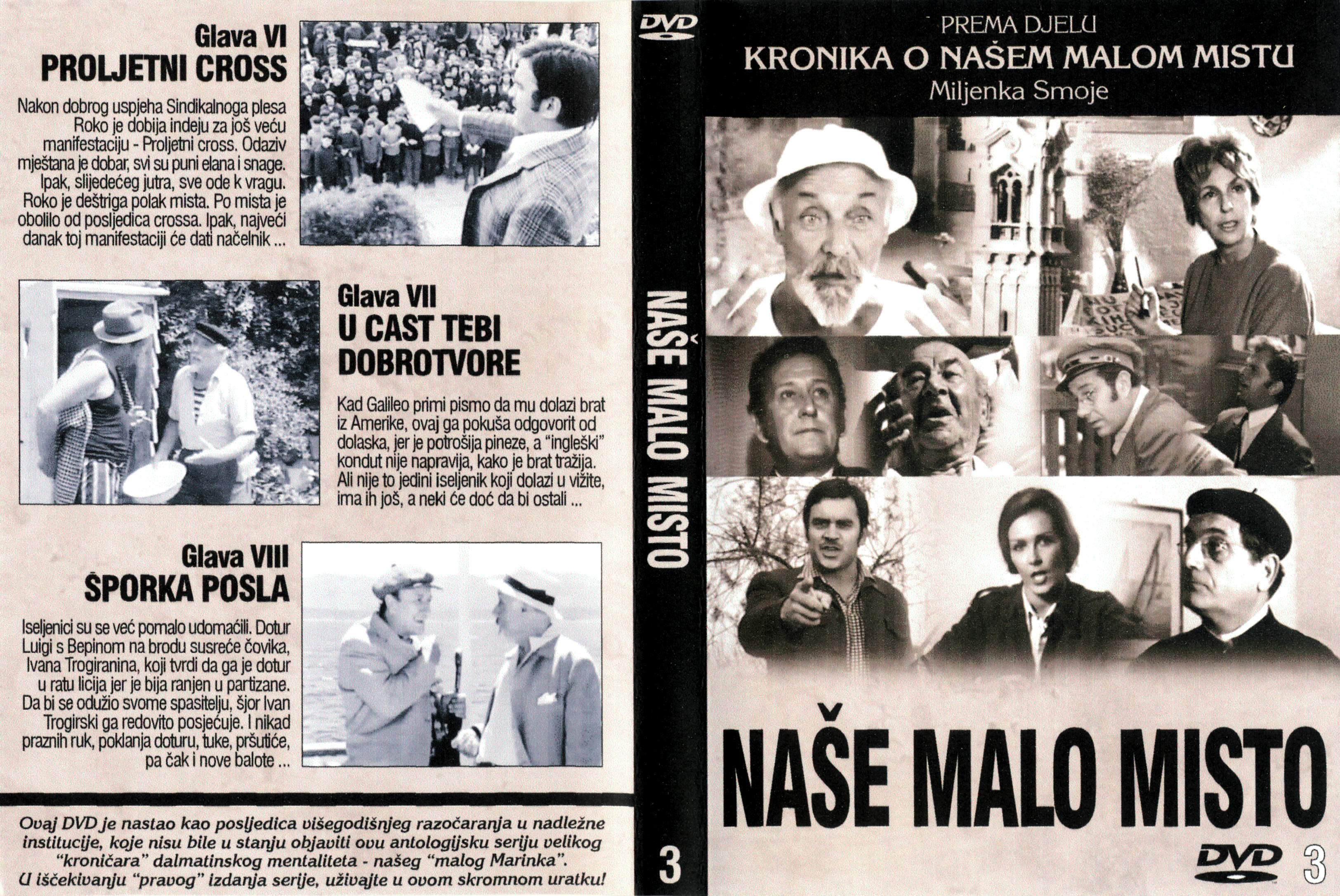 Click to view full size image -  DVD Cover - N - DVD - NASE MALO MISTO 3 - DVD - NASE MALO MISTO 3.jpg