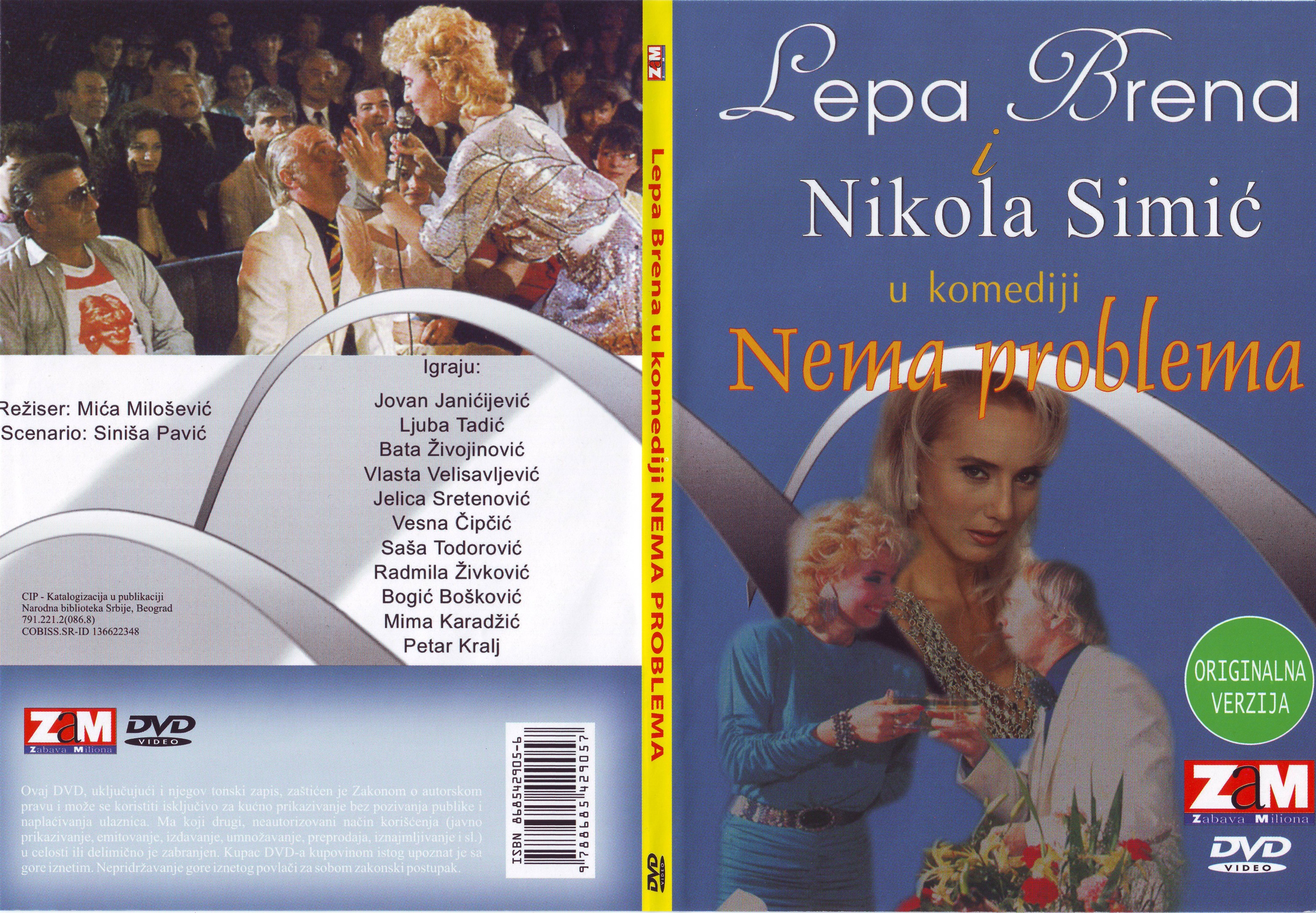 Click to view full size image -  DVD Cover - N - DVD - NEMA PROBLEMA  - DVD - NEMA PROBLEMA .jpg