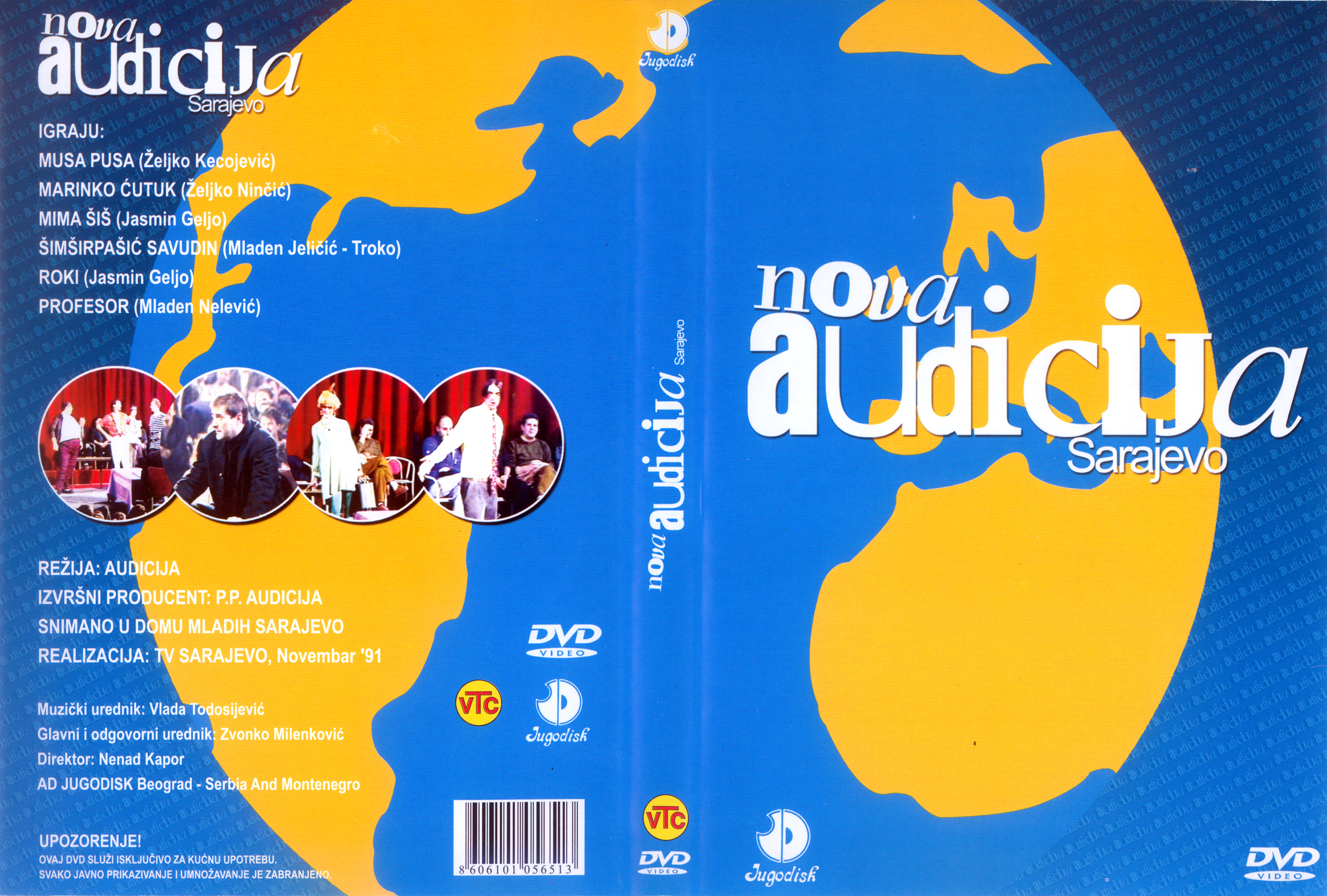 Click to view full size image -  DVD Cover - N - DVD - NOVA AUDICIJA - DVD - NOVA AUDICIJA.jpg