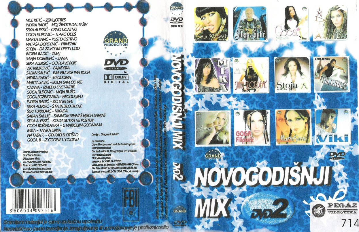 Click to view full size image -  DVD Cover - N - DVD - NOVOGODISNJI MIX  - DVD - NOVOGODISNJI MIX .jpg