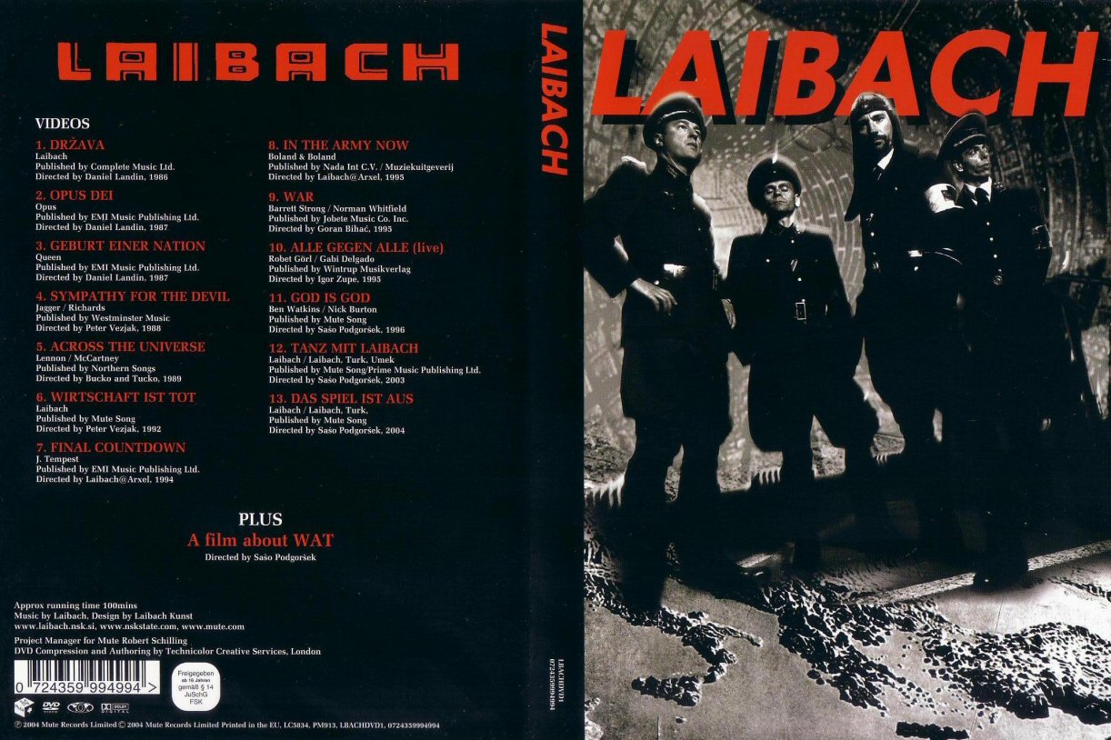 Click to view full size image -  DVD Cover - L - DVD - LAIBACH - DVD - LAIBACH.jpg