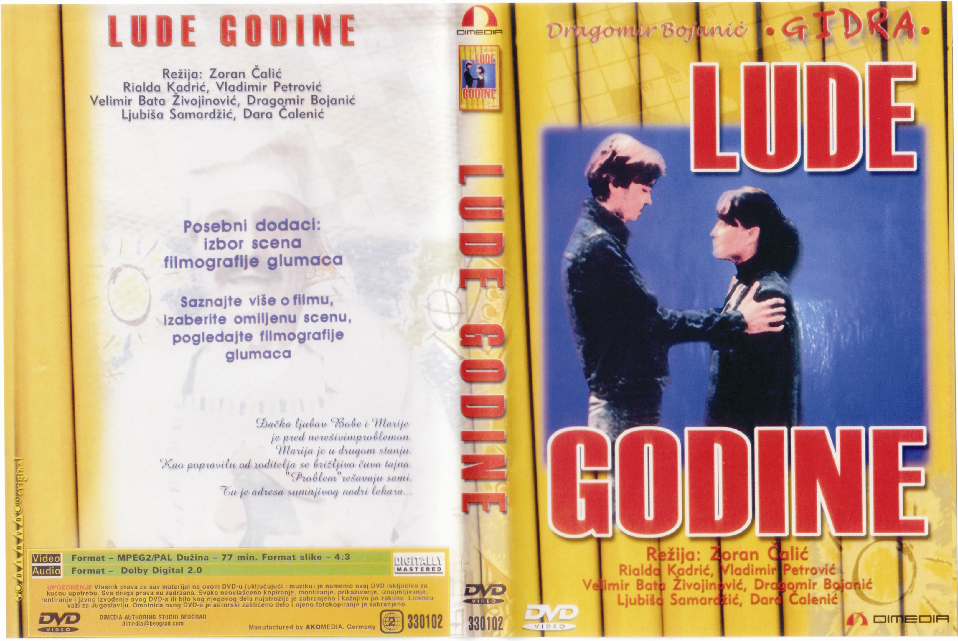 Click to view full size image -  DVD Cover - L - DVD - LUDE GODINE 1 - DVD - LUDE GODINE 1.jpg