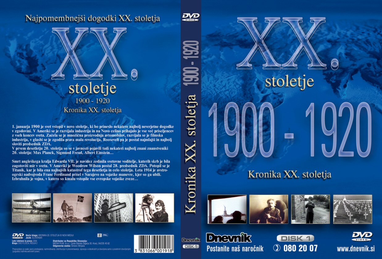 Click to view full size image -  DVD Cover - 0-9 - DVD - KRONIKA  20 STOLJECA DVD 1 - CD - DVD - KRONIKA  20 STOLJECA DVD 1 - CD.jpg