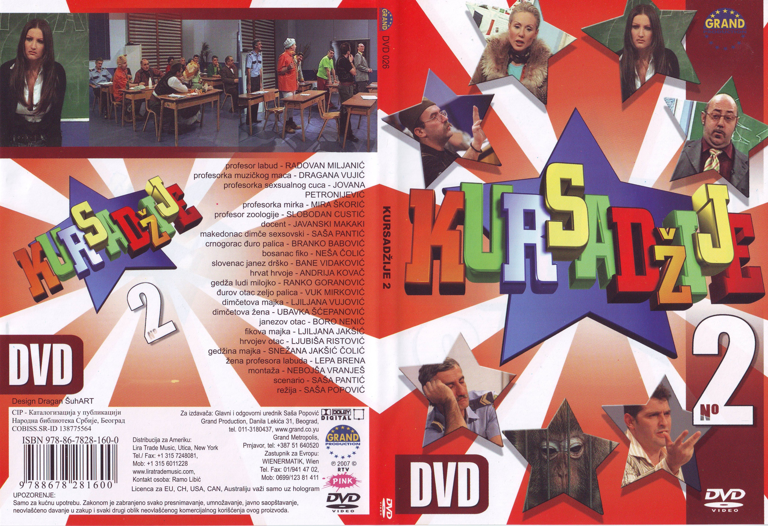 Click to view full size image -  DVD Cover - 0-9 - DVD - KURSADZIJE 2 - DVD - KURSADZIJE 2.jpg