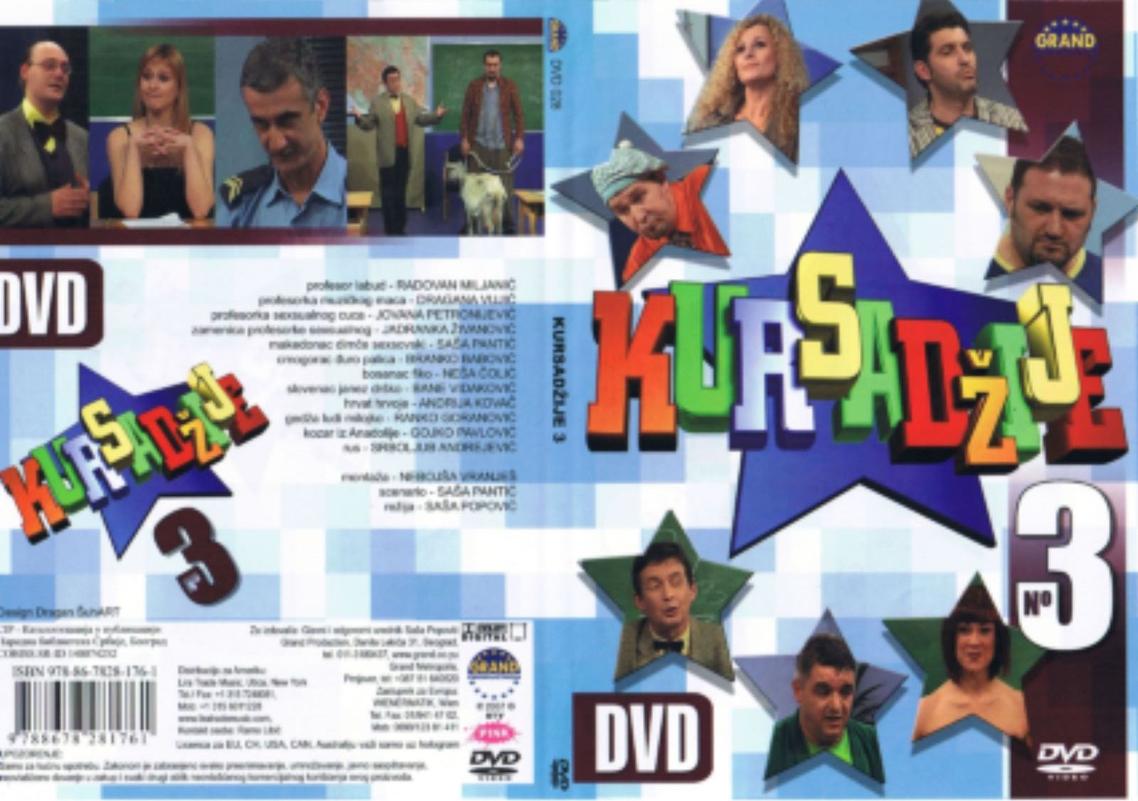 Click to view full size image -  DVD Cover - 0-9 - DVD - KURSADZIJE 3 - DVD - KURSADZIJE 3.jpg