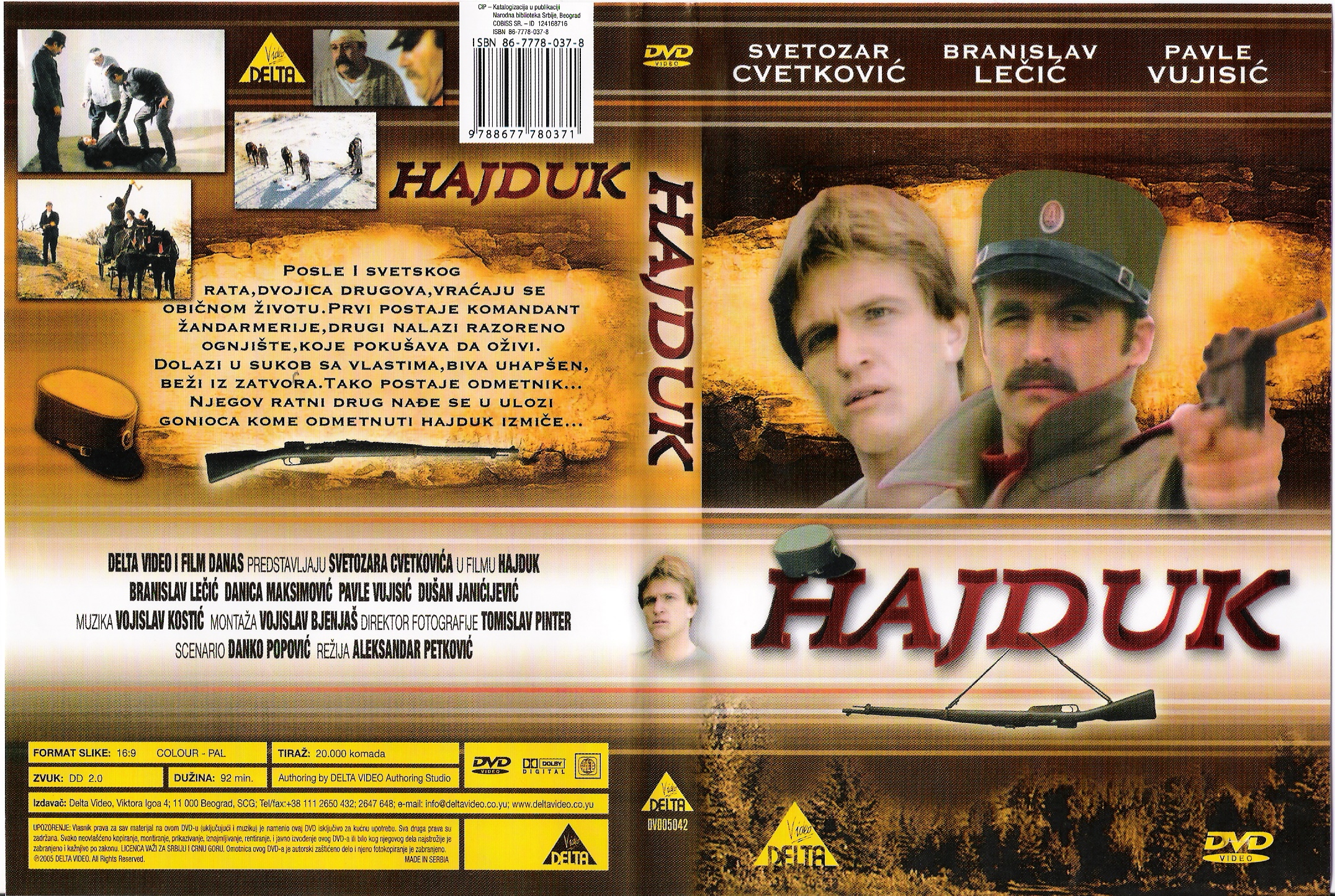 Click to view full size image -  DVD Cover - H - DVD - HAJDUK - DVD - HAJDUK.jpg