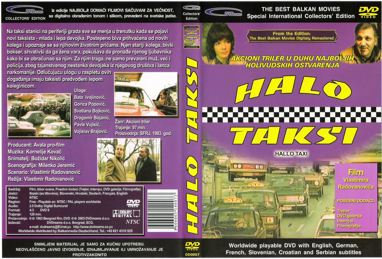 Click to view full size image -  DVD Cover - H - DVD - HALO TAXI - DVD - HALO TAXI.jpg