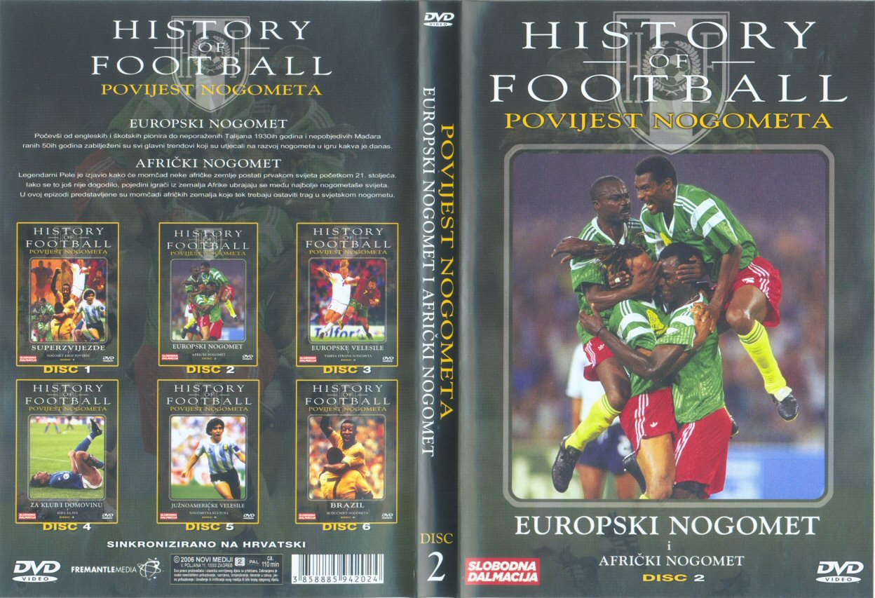 Click to view full size image -  DVD Cover - H - DVD - HISTORI OF  FOOTBALLl - POVJEST NOGOMETA 2 - DVD - HISTORI OF  FOOTBALLl - POVJEST NOGOMETA 2.jpg