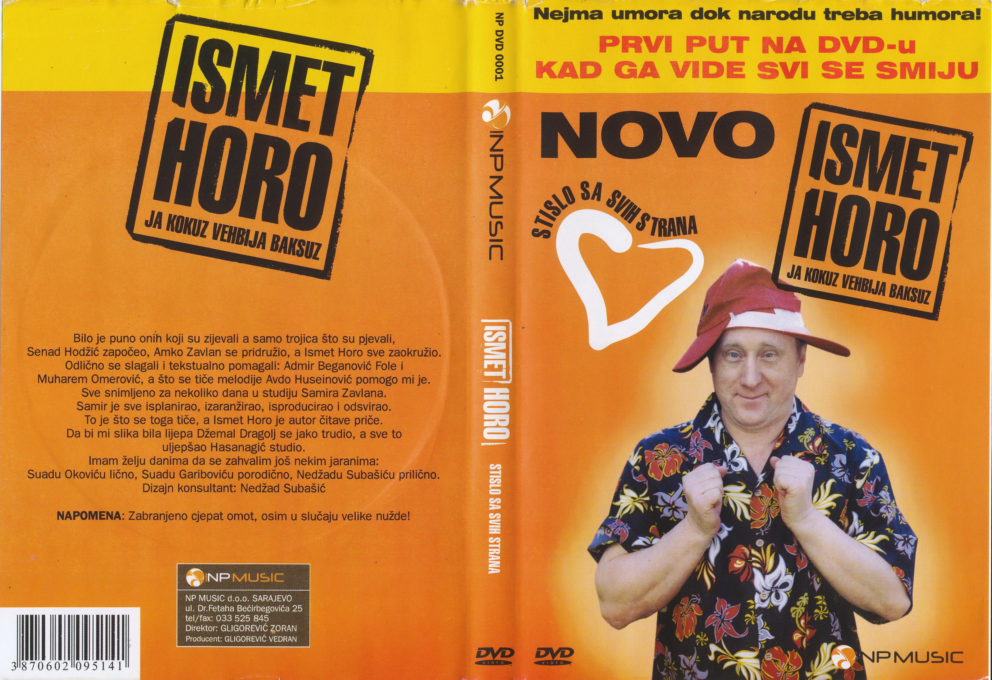 Click to view full size image -  DVD Cover - I - DVD - ISMET HORO - DVD - ISMET HORO.jpg
