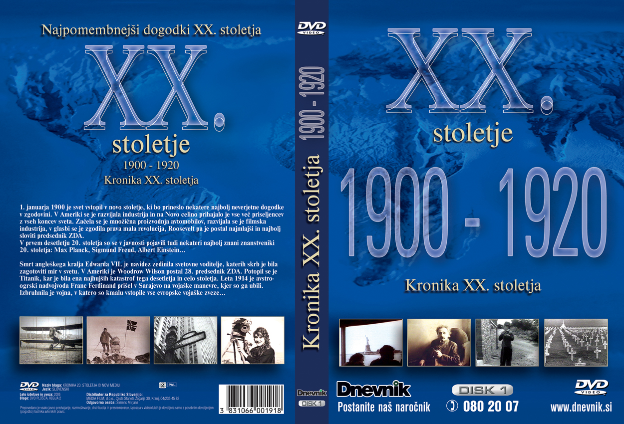 Click to view full size image -  DVD Cover - I - DVD - ISTORIJA 20 STOLJECA - DVD - ISTORIJA 20 STOLJECA.jpg