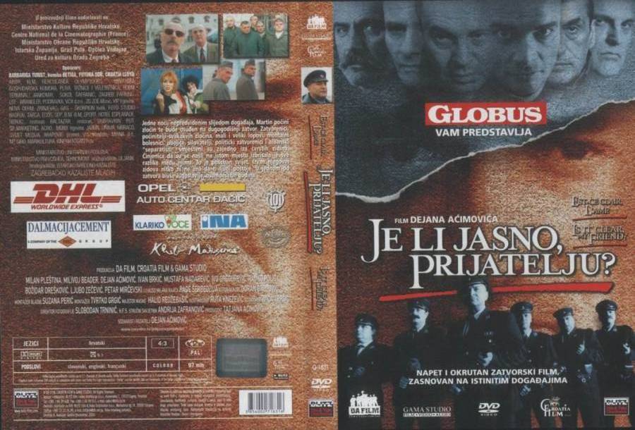 Click to view full size image -  DVD Cover - J - DVD - JE LI JASNO PRIJATELJU - DVD - JE LI JASNO PRIJATELJU.jpg