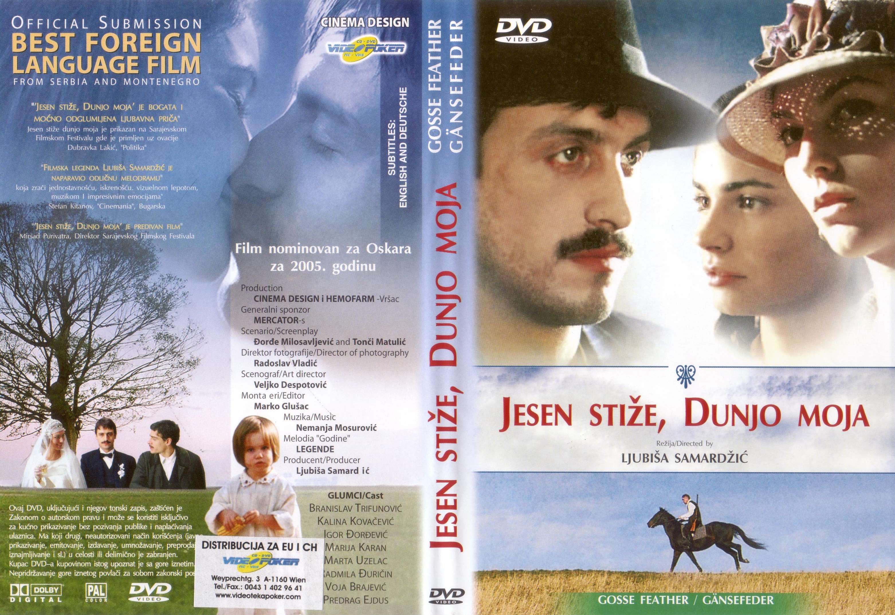 Click to view full size image -  DVD Cover - J - DVD - JESEN STIZE DUNJO MOJA - DVD - JESEN STIZE DUNJO MOJA.JPG