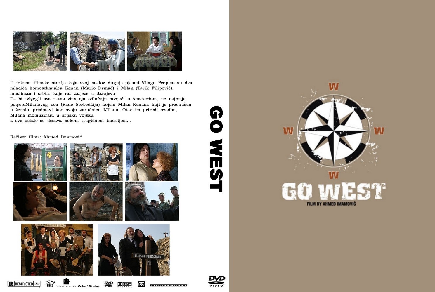 Click to view full size image -  DVD Cover - G - DVD - GO WEST1 - DVD - GO WEST1.jpg