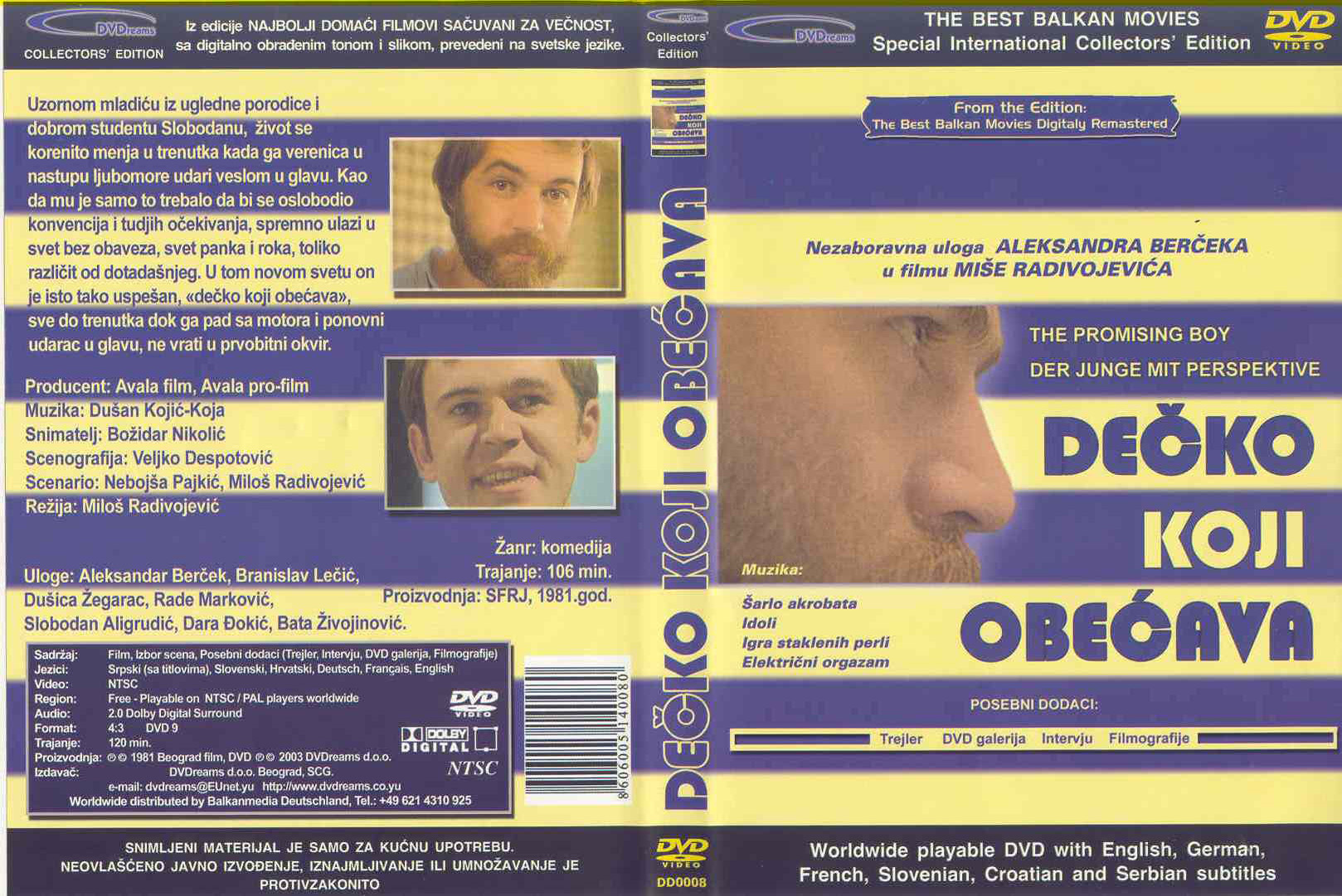 Click to view full size image -  DVD Cover - D - DVD - DECKO KOJI OBECAVA - DVD - DECKO KOJI OBECAVA.jpg