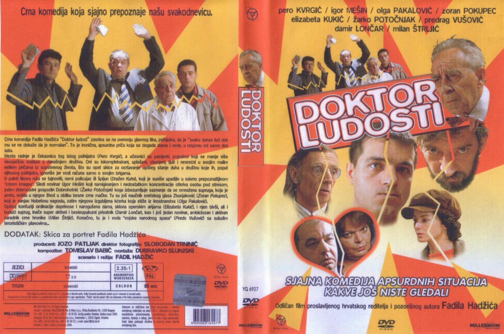 Click to view full size image -  DVD Cover - D - DVD - DOKTOR  LUDOSTI - DVD - DOKTOR  LUDOSTI.JPG