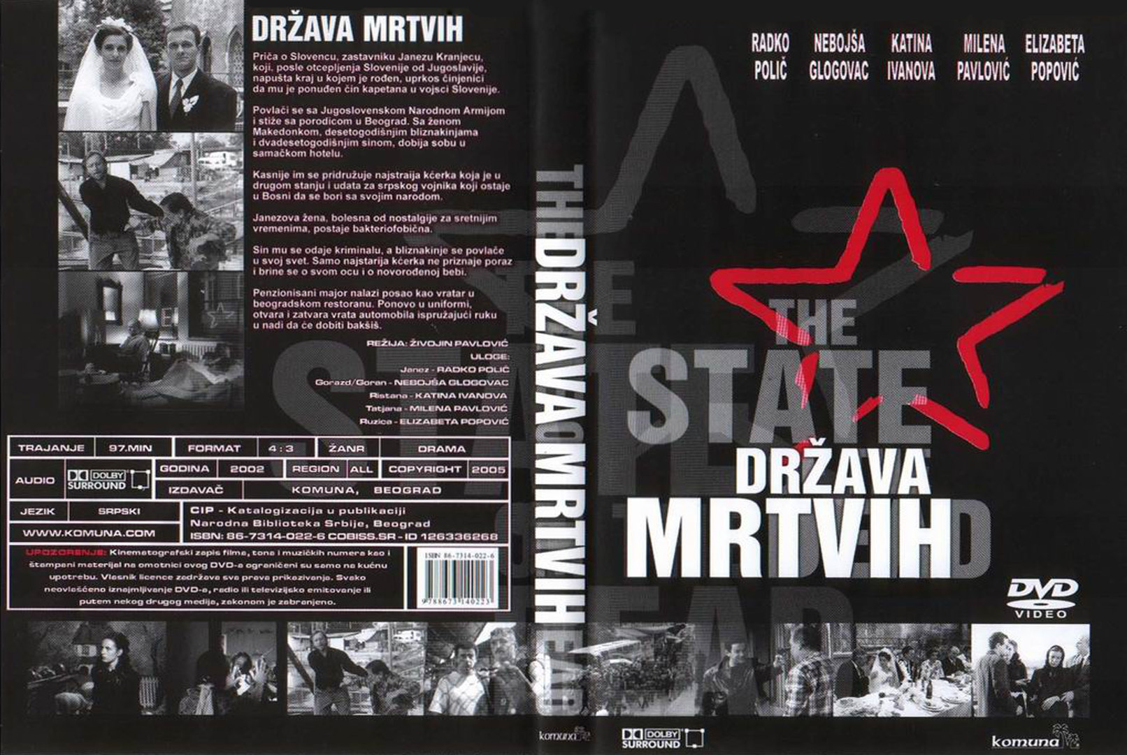 Click to view full size image -  DVD Cover - D - DVD - DRZAVA MRTVIH - DVD - DRZAVA MRTVIH.jpg