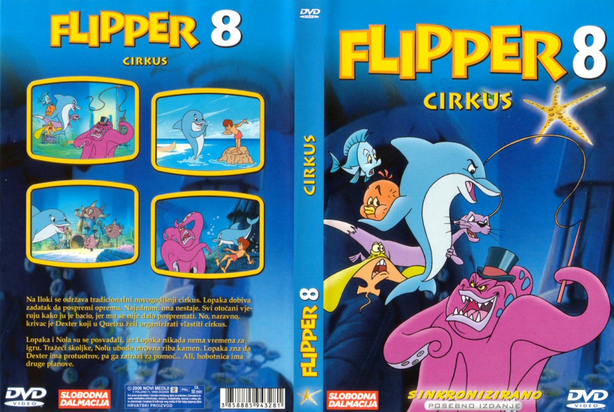 Click to view full size image -  DVD Cover - F - DVD - FLIPPER9 - DVD - FLIPPER9.jpg