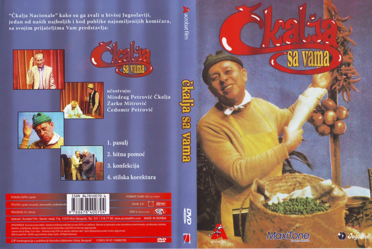 Click to view full size image -  DVD Cover - C - DVD - CKALJA SA VAMA - DVD - CKALJA SA VAMA.jpg