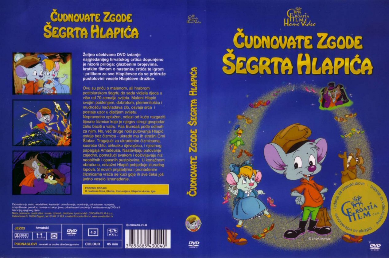 Click to view full size image -  DVD Cover - C - DVD - CUDNOVATE ZGODE SEGRTA HLAPICA - DVD - CUDNOVATE ZGODE SEGRTA HLAPICA.jpg