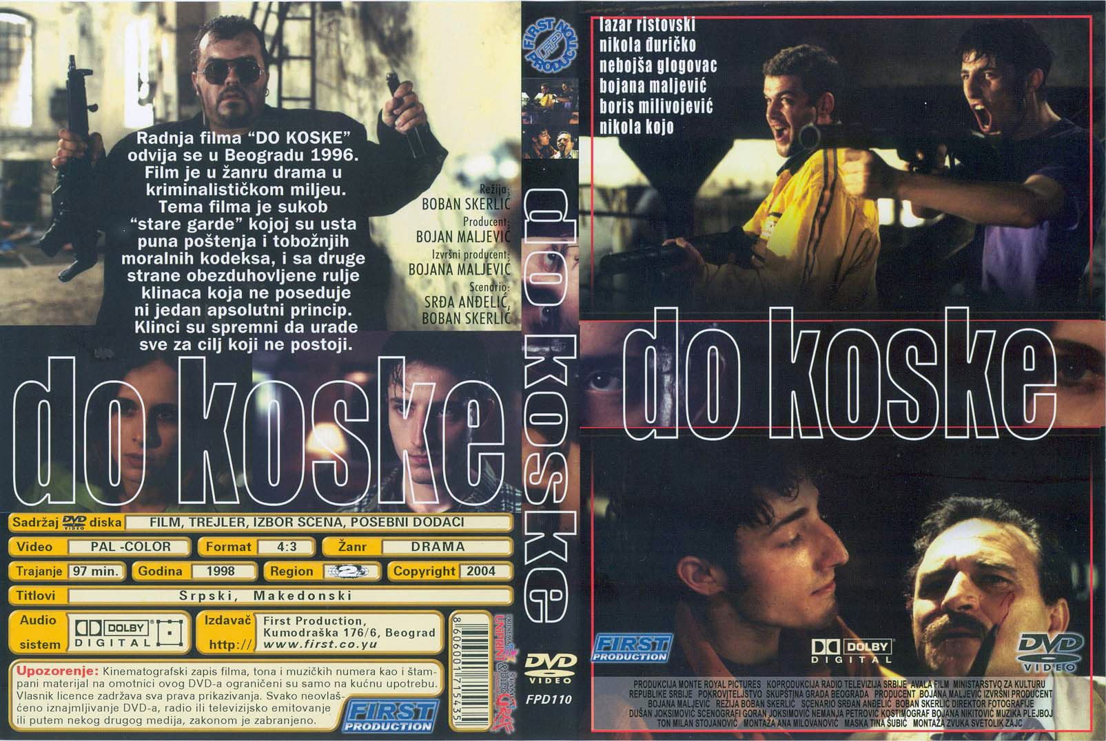 Click to view full size image -  DVD Cover - D - Do koske - Do koske.jpg