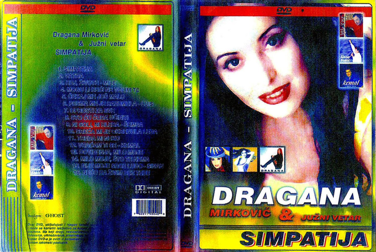 Click to view full size image -  DVD Cover - D - dragana_mirkovic_simpatija_dvd - dragana_mirkovic_simpatija_dvd.jpg