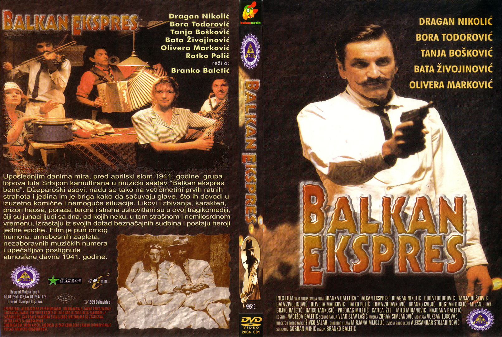 Click to view full size image -  DVD Cover - B - DVD - BALKAN EXPRESS 1 - DVD - BALKAN EXPRESS 1.jpg