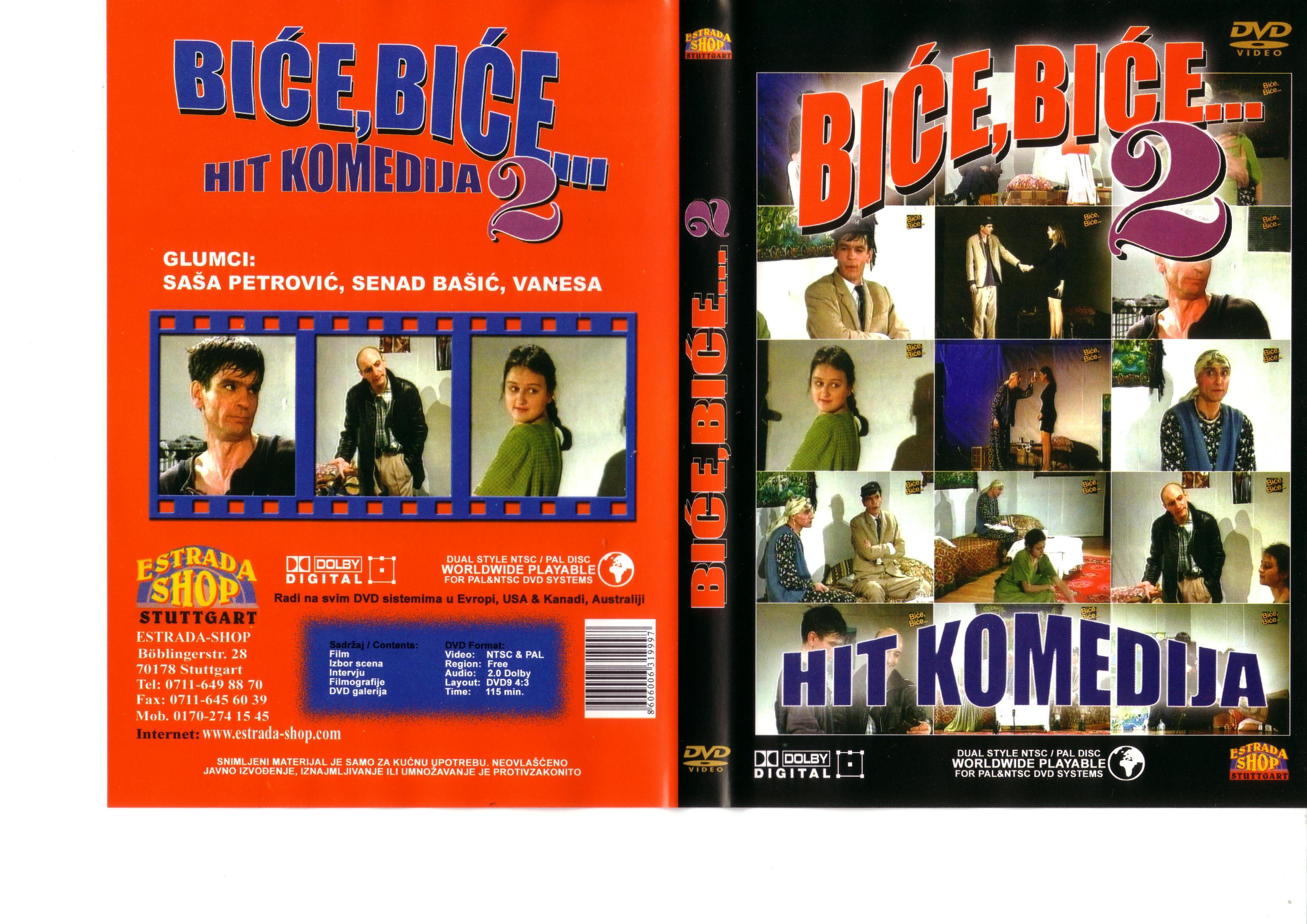 Click to view full size image -  DVD Cover - B - DVD - BICE, BICE2 - DVD - BICE, BICE2.JPG