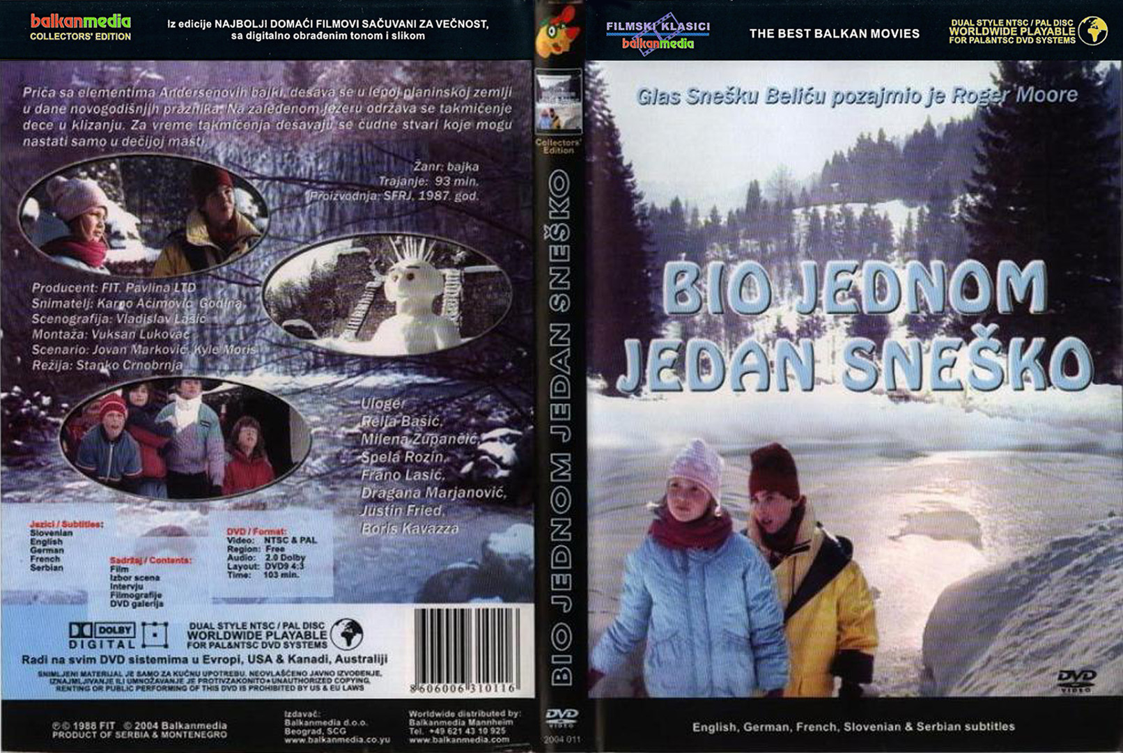 Click to view full size image -  DVD Cover - B - DVD - BIO JEDNOM JEDAN SNESKO - DVD - BIO JEDNOM JEDAN SNESKO.jpg